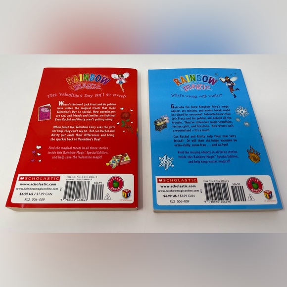 RAINBOW MAGIC FAIRIES: Two (2) Special Edition Paperback Books by Daisy Meadows - Picture 2 of 5